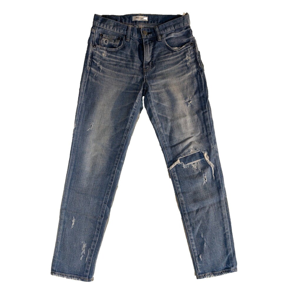 Moussy Lenwood Skinny in Light Blue Size 26